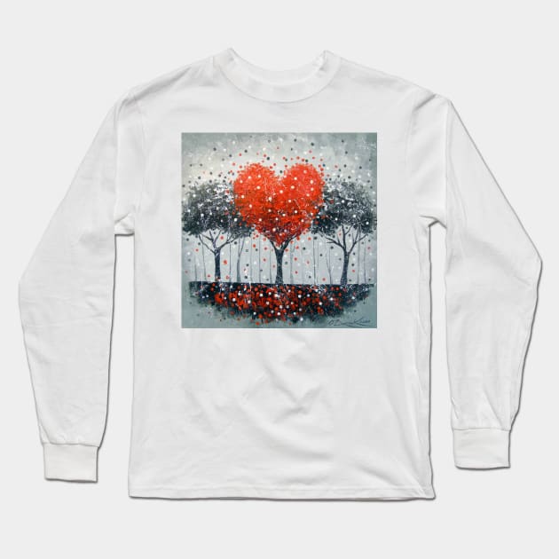 Love tree Long Sleeve T-Shirt by OLHADARCHUKART